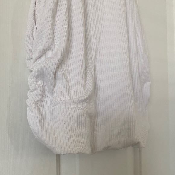 AFRM White Ribbed Tank Top - Picture 3 of 3